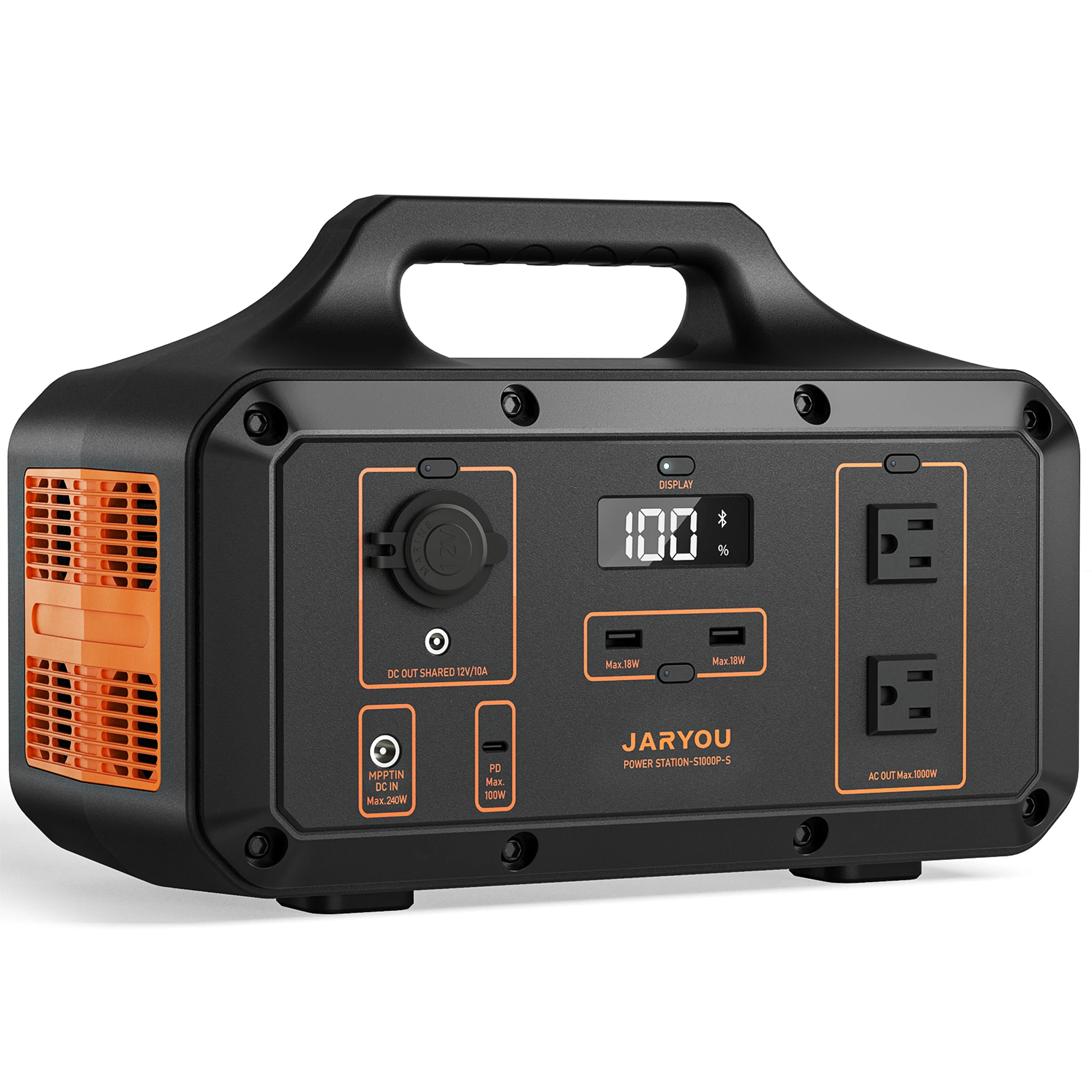 jackery 1000 plus solar generator with mini 100w solar panel Jackery Solar Generator 1000