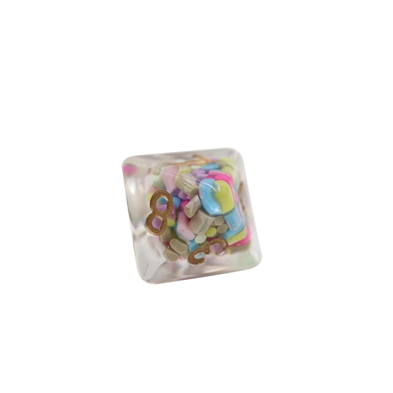 Custom 7pcs RPG Dnd Polyhedral Resin Dice Set 16mm Size for Dnd Games details
