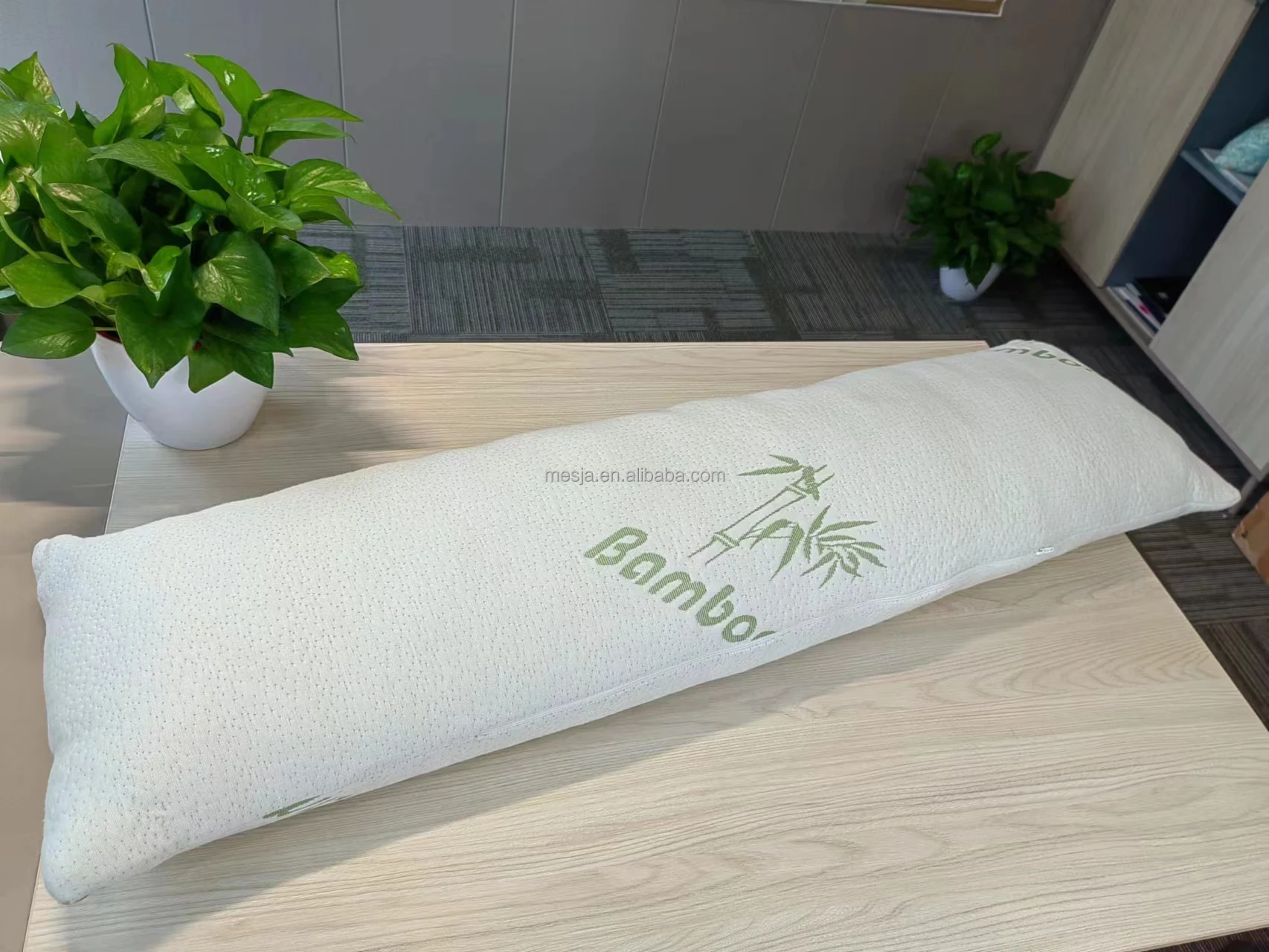 Bamboo Memory Foam Maternity Pillows Pregnant Pillows For Side Sleeping