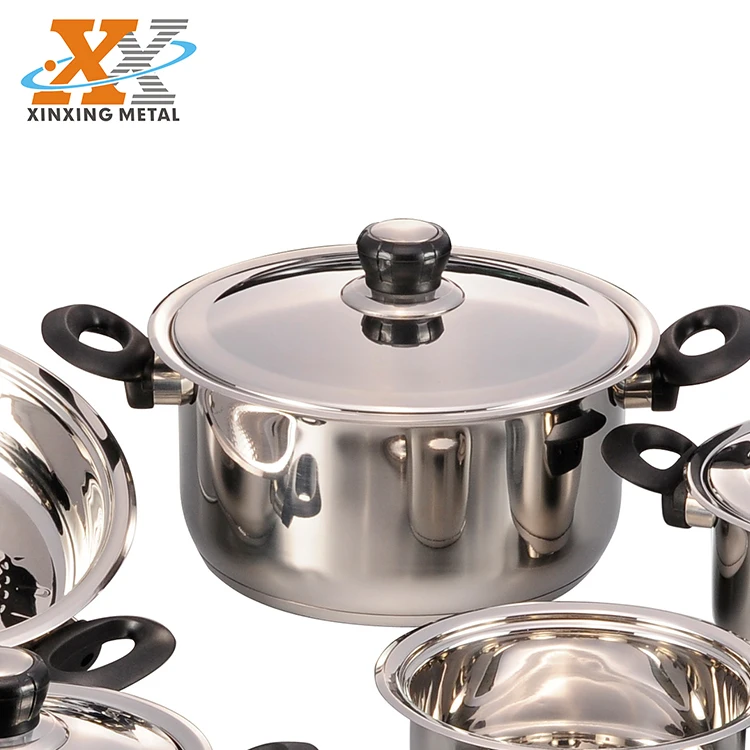 Commercial Cookware Steamer Cooking Casserole Pots Non Stick Cookware Set details