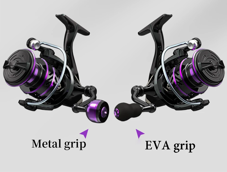 Linnhue Reel Fishing 500 800 10007000 Mini Metal Spool Spinning Reel