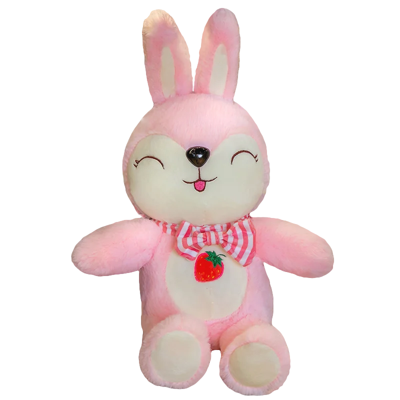 strawberry rabbit plush