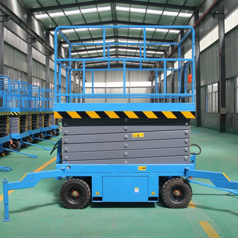 Featured Products Factory Price Hydraulic 6M Lift Height Electric Mobile Scissor Lift