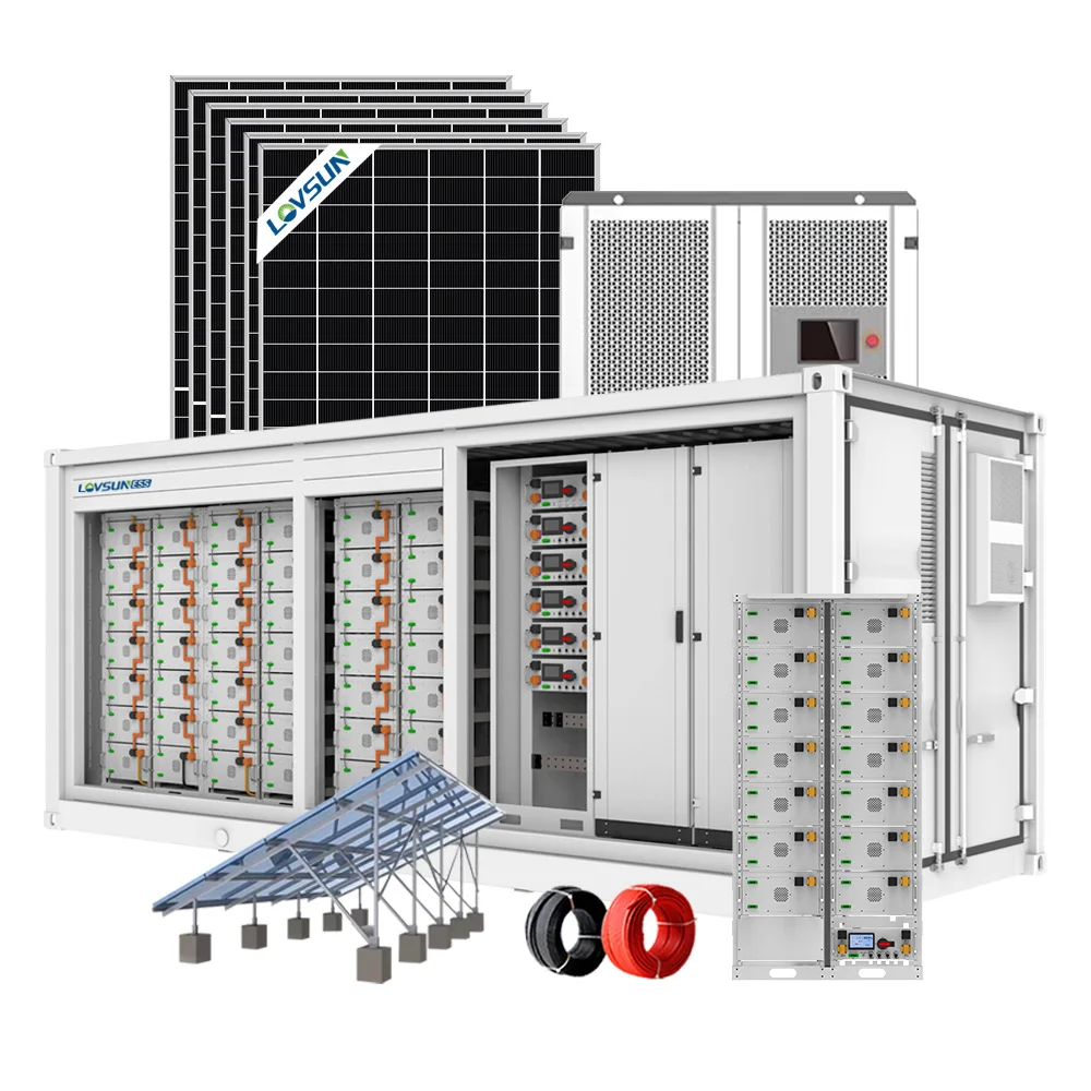 Container Energy Storage Battery System 1mwh 2mwh 3mwh 4mwh 5mwh LiFePO4 ESS All in One Battery System 500KW 1MW PCS Inverter