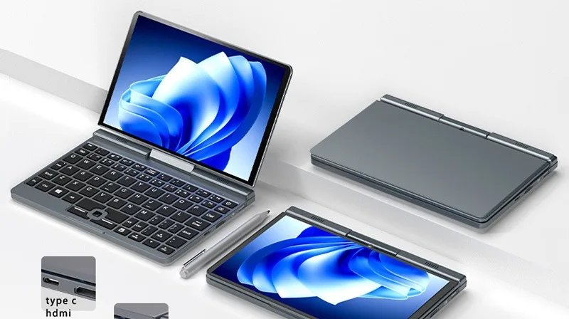 Mini Laptops 8 Inch Notebooks Computers Ddr5 8gb 12gb 16gb Ram 1tb Ssd ...