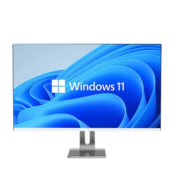 Cheap 23.8inch IPS AIO desktop computer win10 intel i3 i5 i7 1-11th J4125/N5095/J6412/ for business monoblock all in one pc