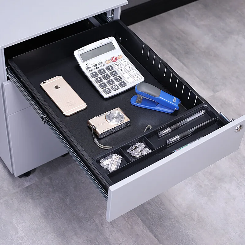 Archivador Móvil con Ruedas y Cerradura para Flexibilidad en el Espacio de Trabajo