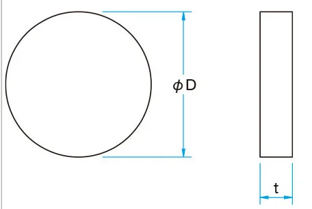 High Quality N-BK7 Quartz Glass elliptic optical reflective mirror for scientific experiment factory