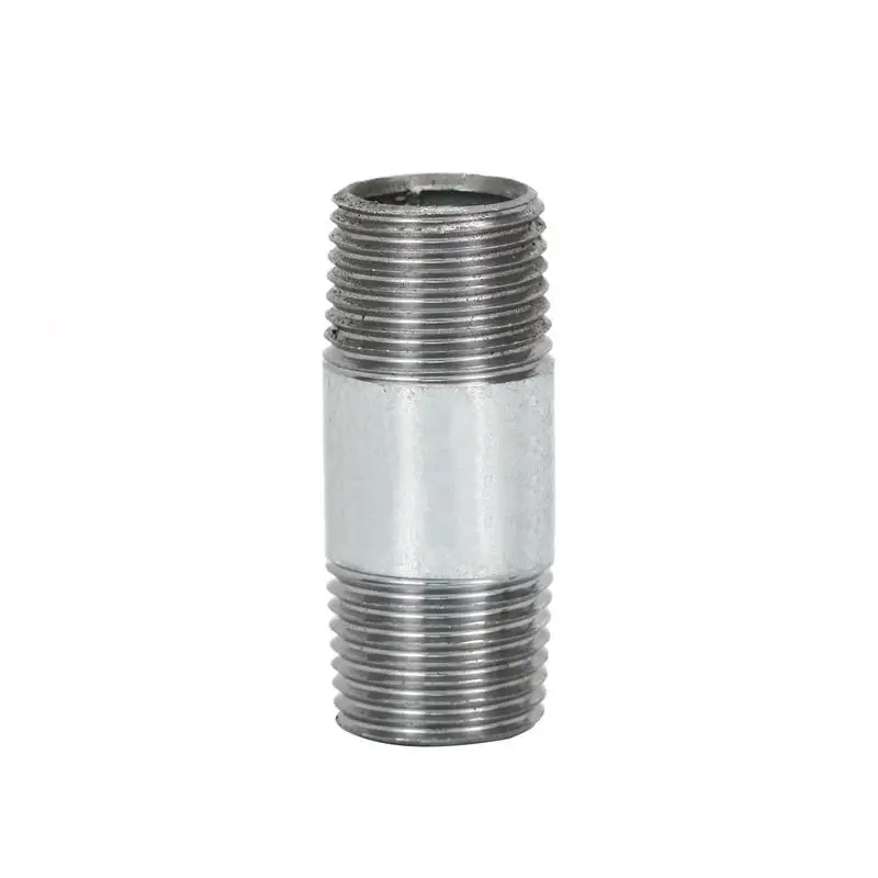 304 316 Dn100 Npt Bspt Bspp Threaded Double Male Threaded Extended Male