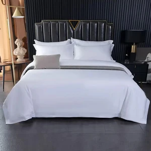 All-Season 300TC Organic Cotton Hotel Bed Sheet Set with Eco-Friendly Woven Fabric