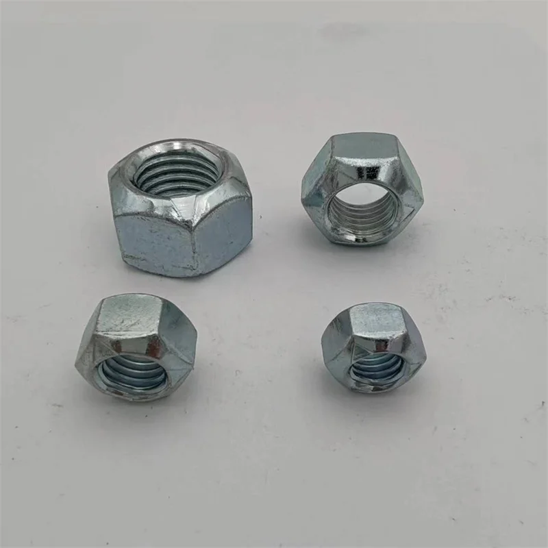 Customize Hexagon Lock Nutt Carbon Steel M5 M8 M10 M12 Galvanized Grade