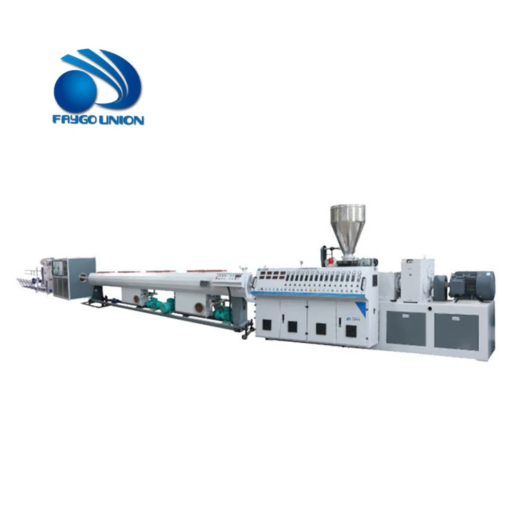 PPR three layers pipe fiber making machine / PPR fiber pipe co-extrusion plastic machine