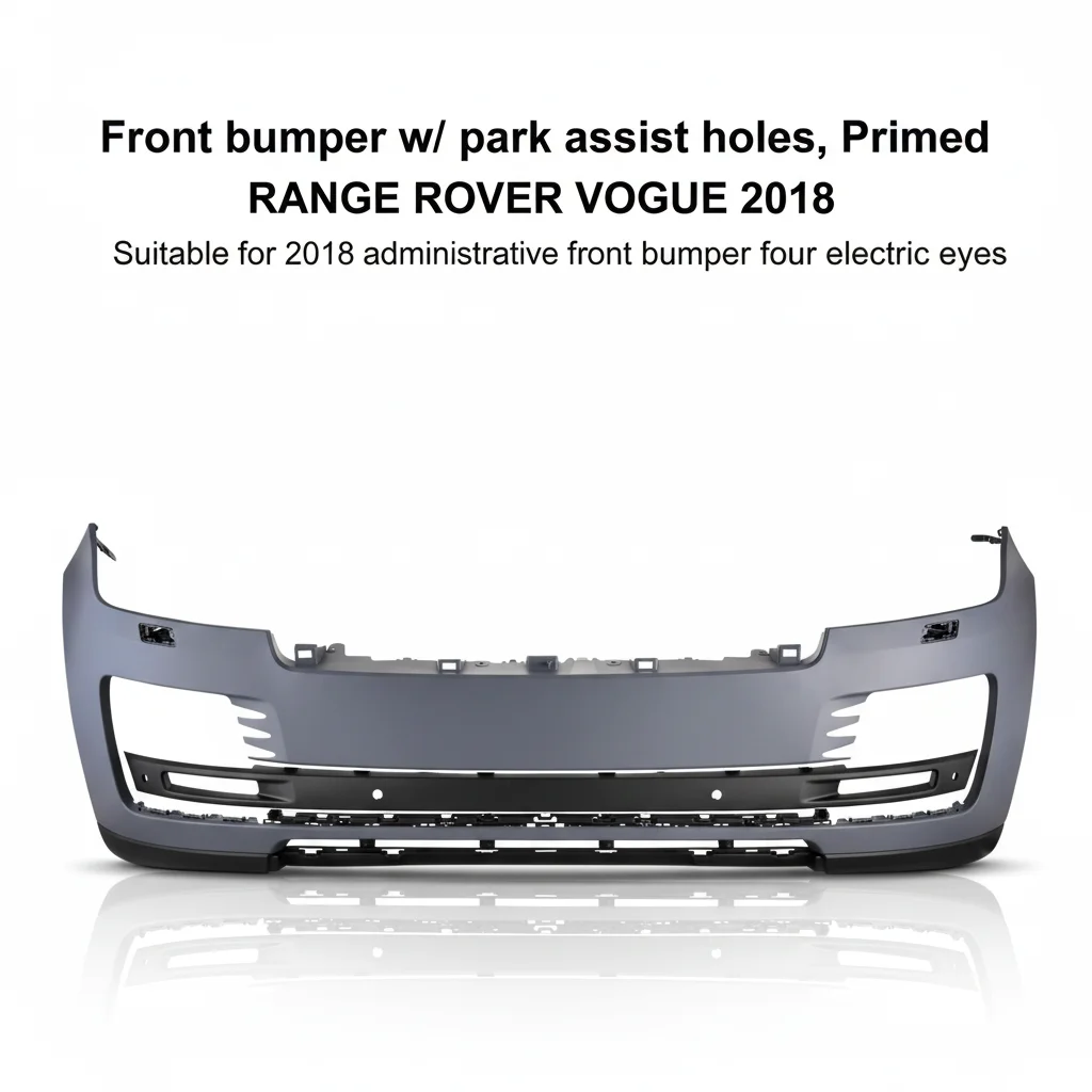 LR098377-B Primed Front Bumper Customizable Car Front Bumper for Land Rover RANGE ROVER VOGUE 2018