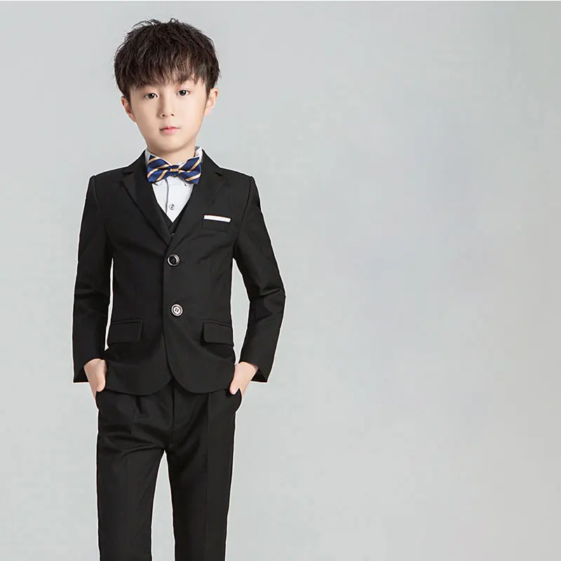 Комплект формальной свадебной одежды из 5 предметов, костюм для маленьких мальчиков для детей