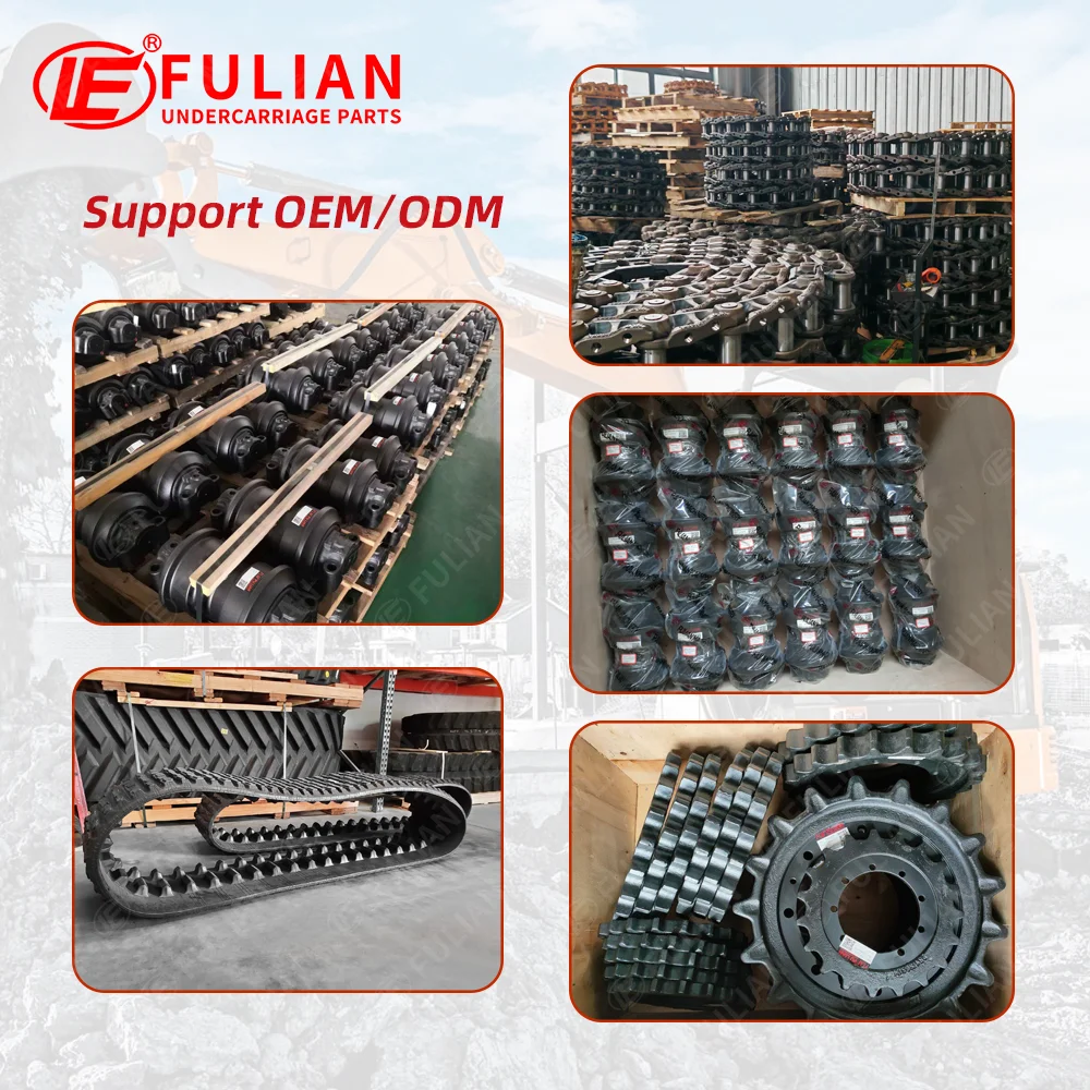 ZX70 Track Group for Hitachi Excavator Track Link With Shoe EX75UR