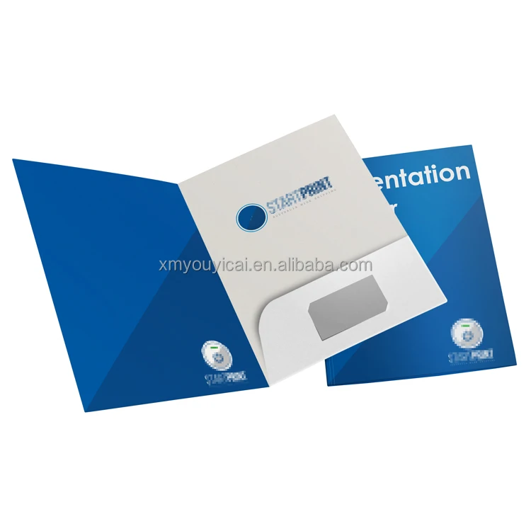 Custom Logo Paper Presentation White Cardboard Paper Business A4 ...