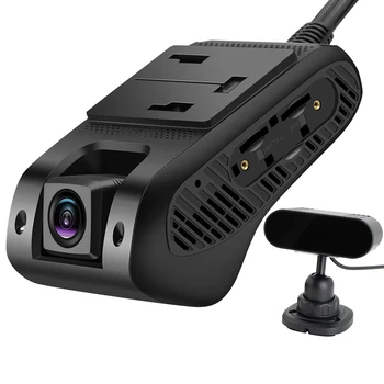 Telematics 1080P 4G Dashcam Car DVR Camera GPS Tracking with DMS Camera for Fatigue Alert and Other Improper Driver Behavior