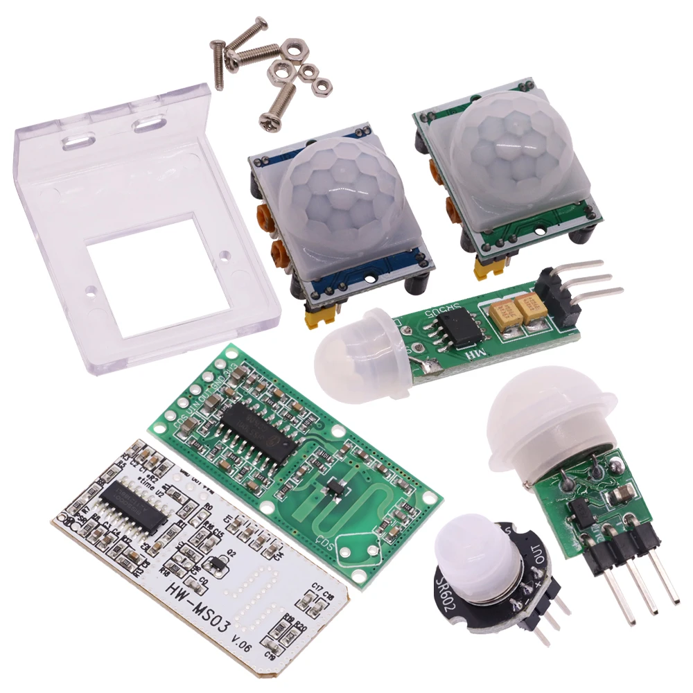 Hot AM312 HC-SR501 HC-SR505 MH-SR602 Adjust IR Pyroelectric Infrared ...