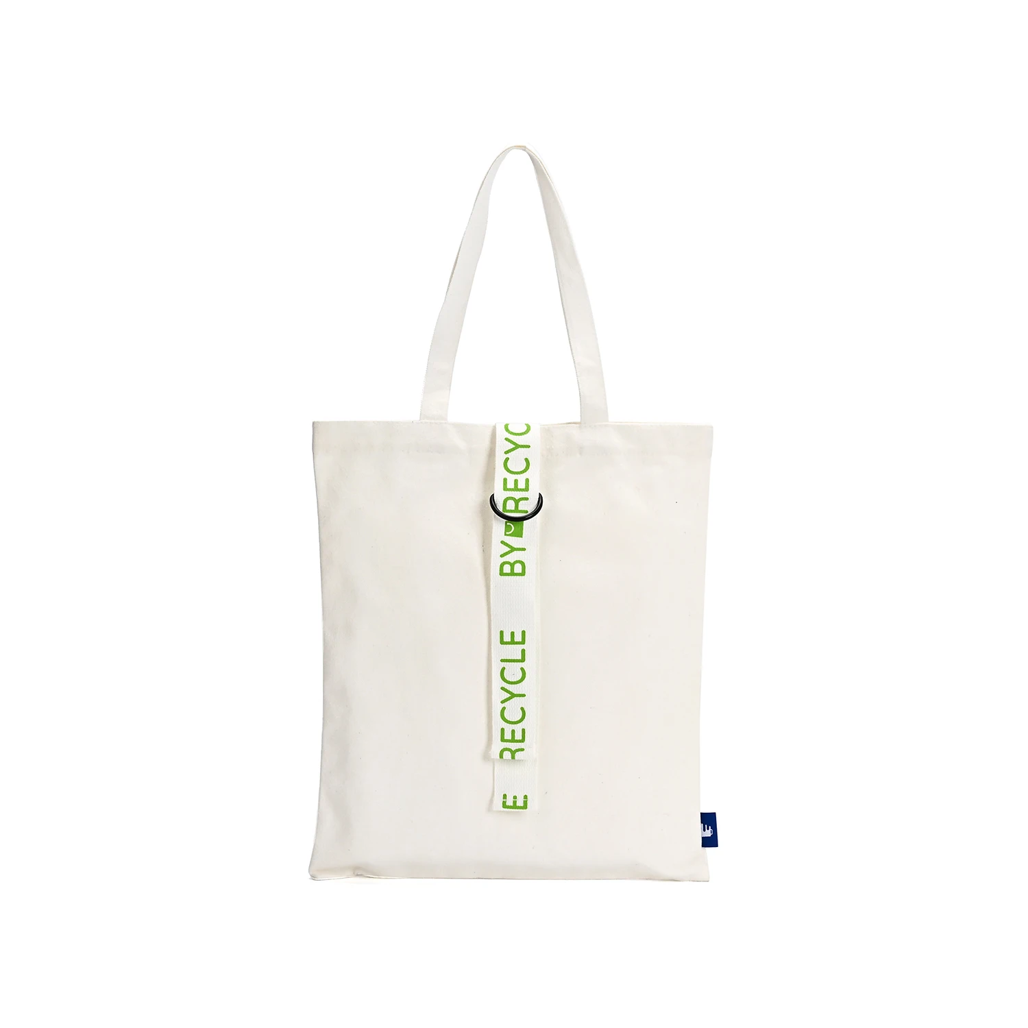 Large Cotton Tote Bag for Women Recycled Daily Carry for Work and Shopping Cute Letter Design Reusable Handbag supplier