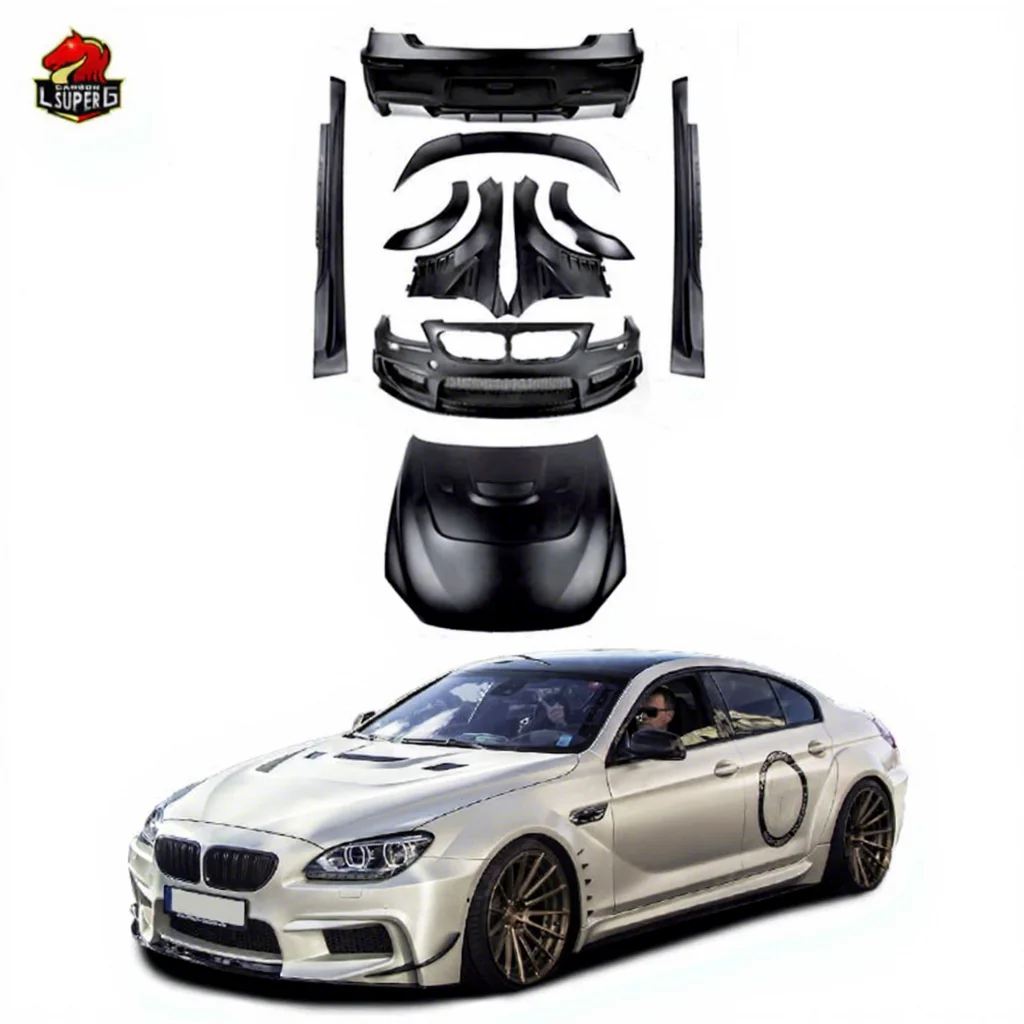  6シリーズ F06/F12/F13 リアバンパー BMW 6シリーズ F06 F12 F13用 PDスタイルボディキット フロントリア