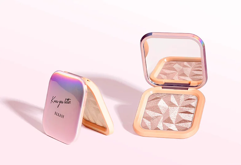 4 вида цветов Высокое качество пудру для офиса красоты повседневной жизни для макияжа