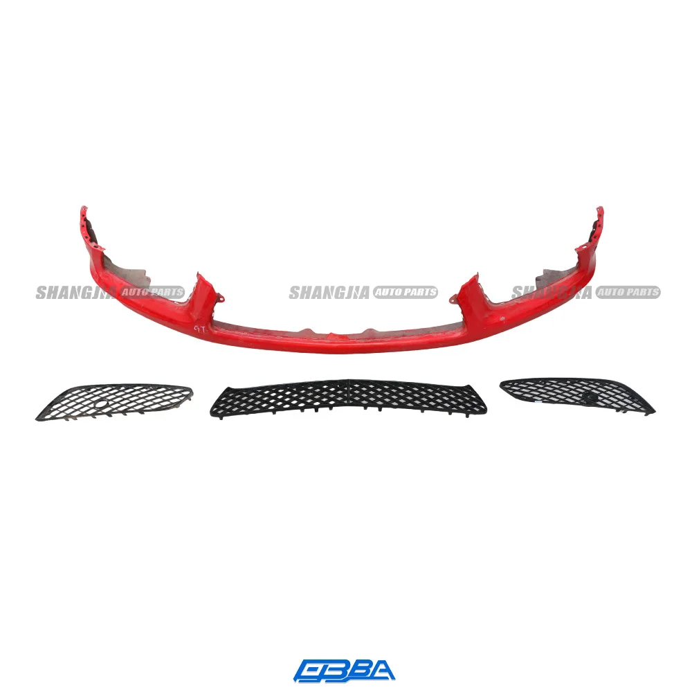 Mesh Metal Red Bumper And Grille For Bentley GT 2012-2015 Best Quality OEM Car Parts