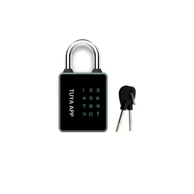 High End Tuya Ttlock Smart Padlock with Key Waterproof Nfc Padlock