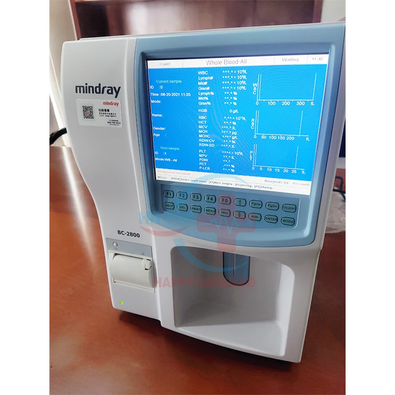 Mindray BC-2800 Used CBC Machine Auto Hemogram Hematology Analyzer Veterinary Hematological Analyzer