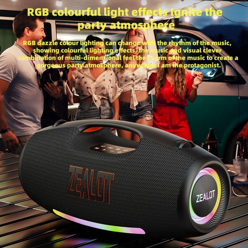 Zealot S89 250W 大出力 3Dステレオ ワイヤレス Bluetooth Hi-Fi サブ