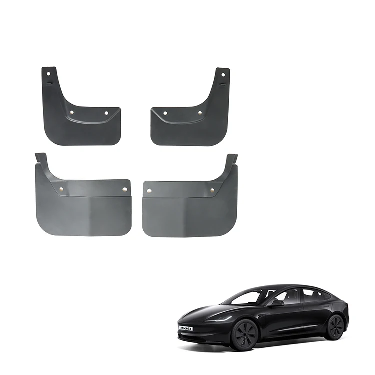 Tesla Model 3 (2023) uchun avtomobilda loy himoyasi PP plastmassa fenderlar loy himoya qopqog'i tashqi aksessuar