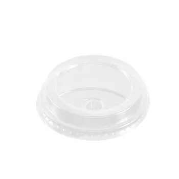95mm disposable plastic cup PET cover Transparent PP cup high cover