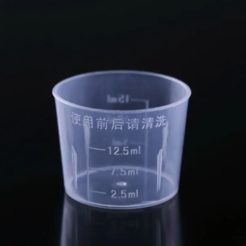 10ml15ml20ml30ml plastic measuring cup measuring cylinder