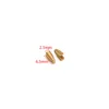 2,5*6,5mm de oro