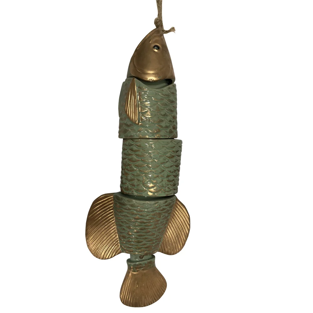Decoration Ceramic Fish Wind Chimes Carp Wind Chime Wholesale