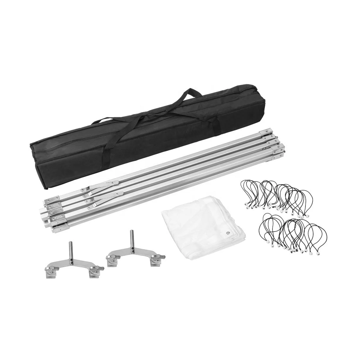 3.6x3.6m/12x12ft Sun Scrim Butterfly Overhead Diffuser Frame With Translucent Screen, Cloth Bag - View #7