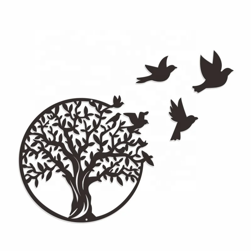 Tree of Life Wall Art Wall Hangings Gift Home Decor Metal Wall Art Decoration