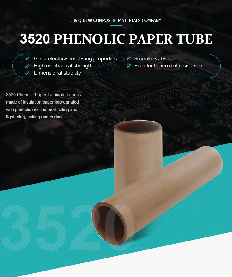 3520 Phenolic Paper Tube 3520 Phenolic Laminated Paper Tube Fiberglass