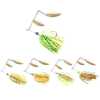 TOPWIN Fishing Lure Buzzbait Spinner Bait Spoon Fresh Water Bass Spinnerbait Lures Fishing Tackle Hook