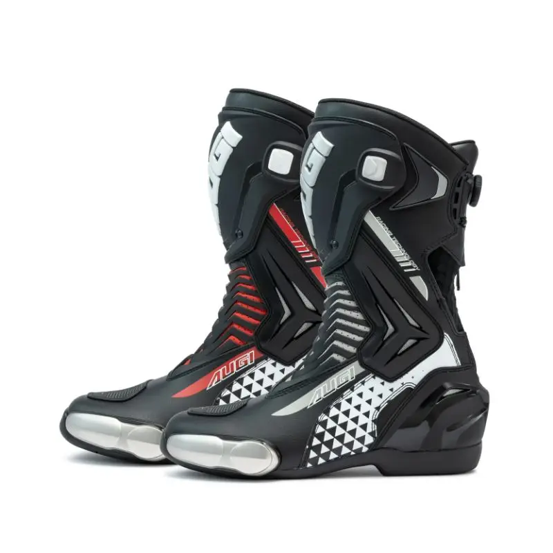 【新品】AUGI AR6 RS レーシングブーツ 29cm / EU 45 AUGI AR6 Professional Cycling Boots Long Racing Athletic