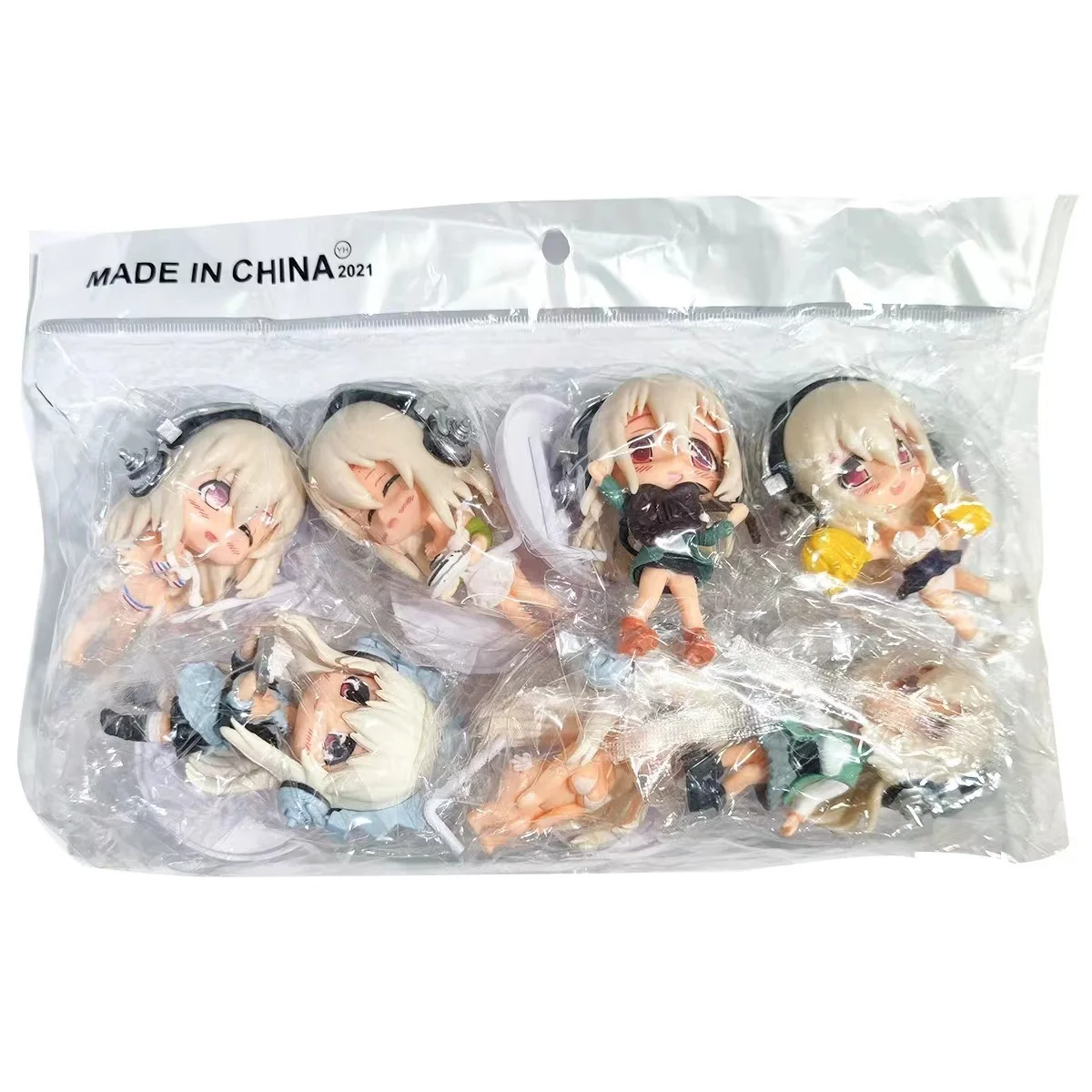 Super sonico cheapest figure set