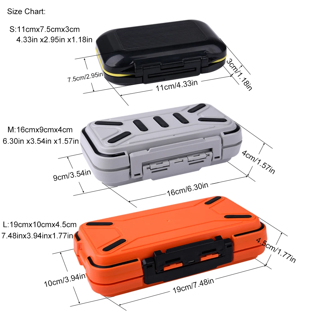 Double Layer Tool Box Bait Lure Hook Storage Fishing Accessories