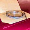 3 file con diamante principale in argento