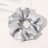 07-Scrunchie effetto seta-Grigio argento