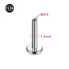 1.2mm titanium base m0.9