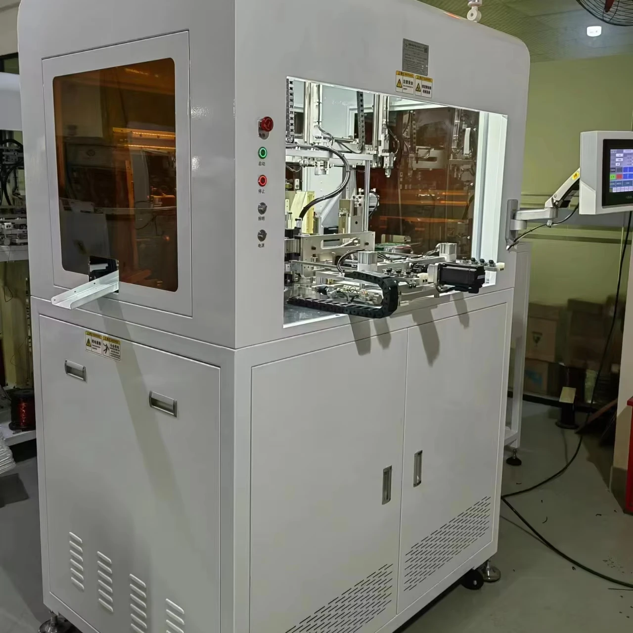Fully Auto  PLC Hook  Toroidal Transformer Core Winding Machine for Silicon Steel Toroid Transformer Ferrite Magnet Core Green