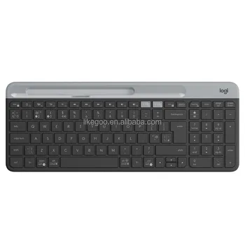 Hot Sell Logitech K580 Dual Mode Wireless Keyboard Portable Thin And Light Multi-device Office Keyboard For PC Tablet Laptop