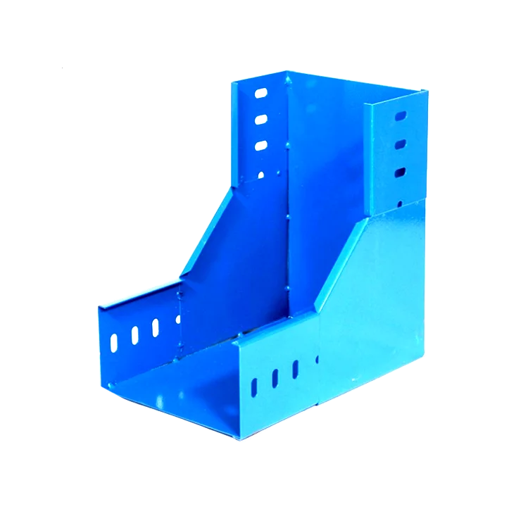 Powder Coating Elbow Solid  Horizontal 90 Degrees Bends Through Cable Tray