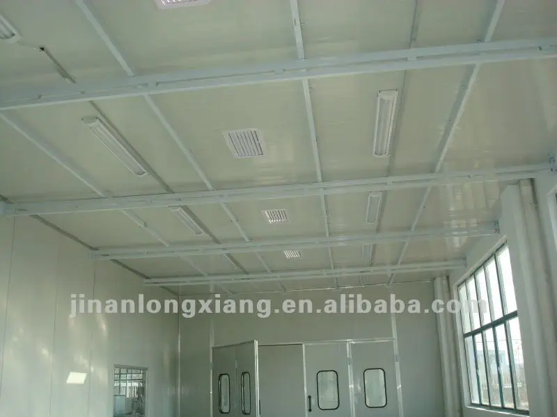 CE Approved Diesel Burner Electric Heating Paint Spray Booths Far-Infrared Heating for Wood/Water-Based Furniture Oven Painting