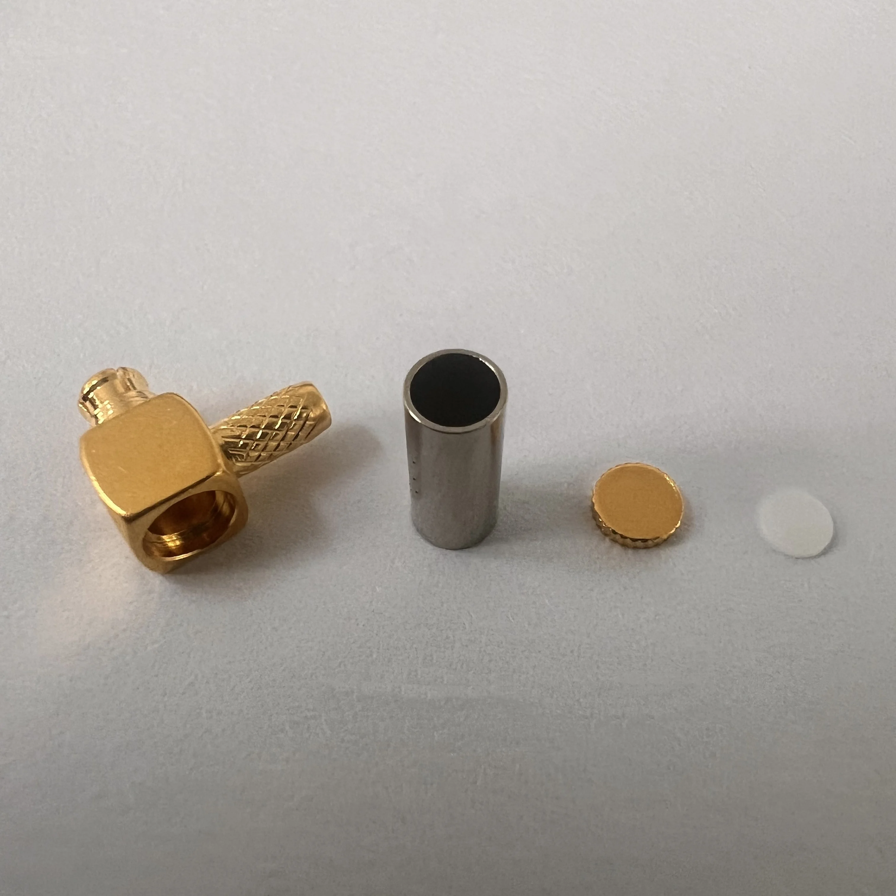 product manufacturer supply smp kw15 connector rg316 rg174 cable female bent head dc0 6g smp connector-2