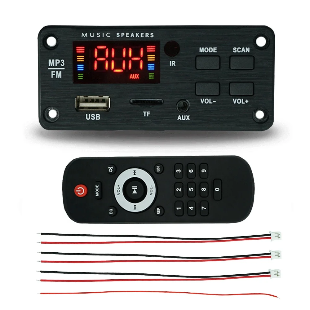 2x25W Audio Power Amplifier Module Board MP3 Bluetooth Player Decoder Board DC7V 16V